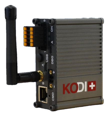 Die KODI Box, ein kompaktes Gerät für den Schaltschrank